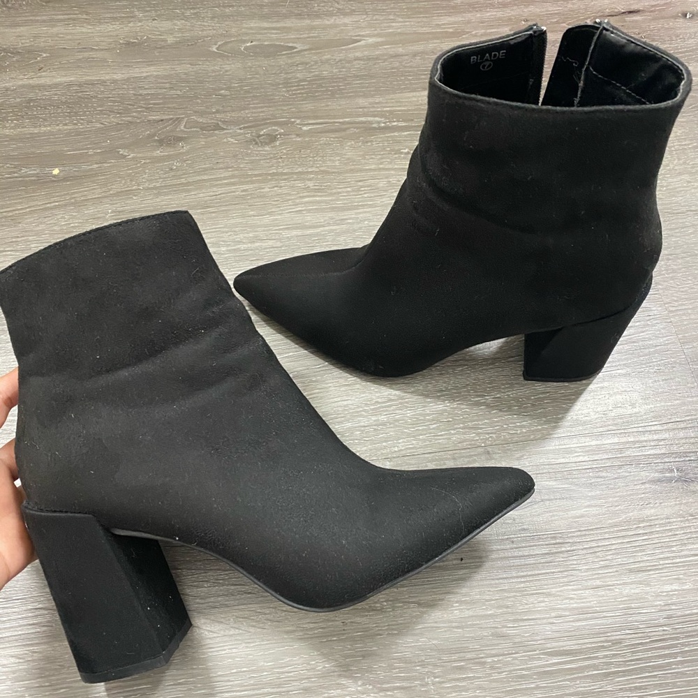 Black booties